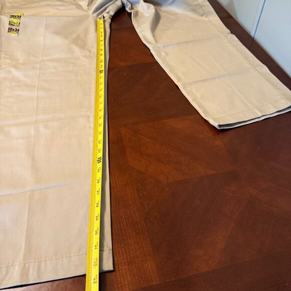 Old Navy Mens Khaki Twill Pants Regular Fit 40x34 - Picture 10 of 14